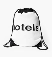 hotels Drawstring Bag