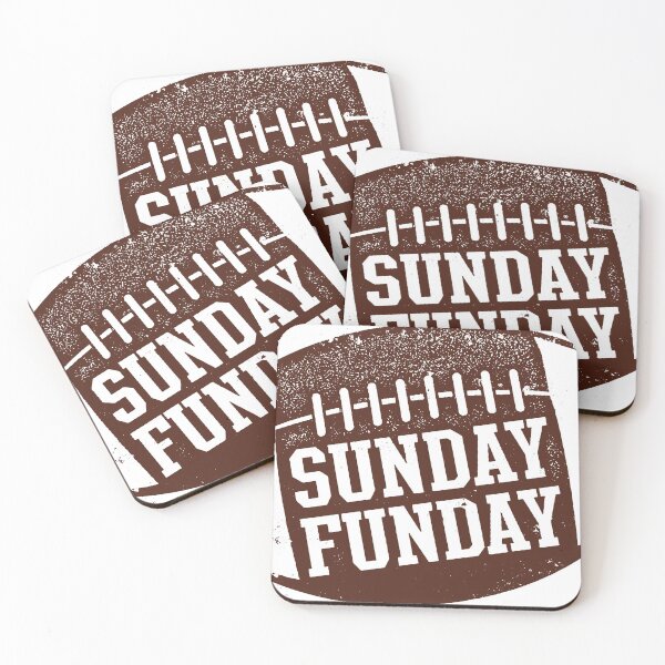 Item preview, Sunday Funday American Football Fan Shirt designed and sold by squarelogo.