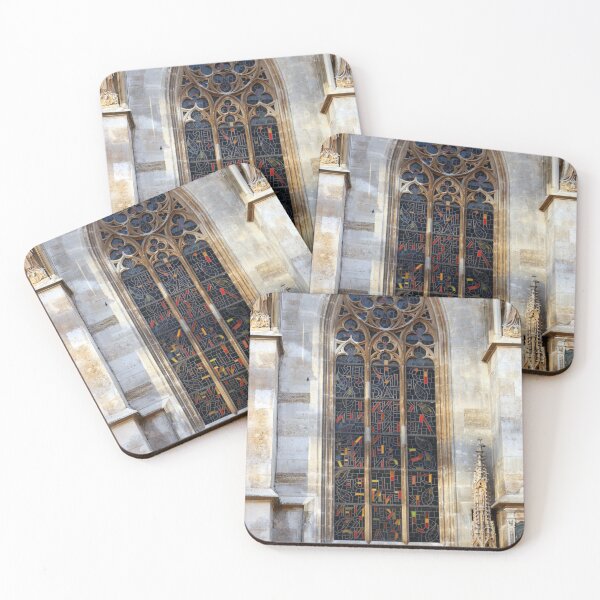 Item preview, Saint Stephens Cathedral window with stained glass Vienna Austria designed and sold by goceris.