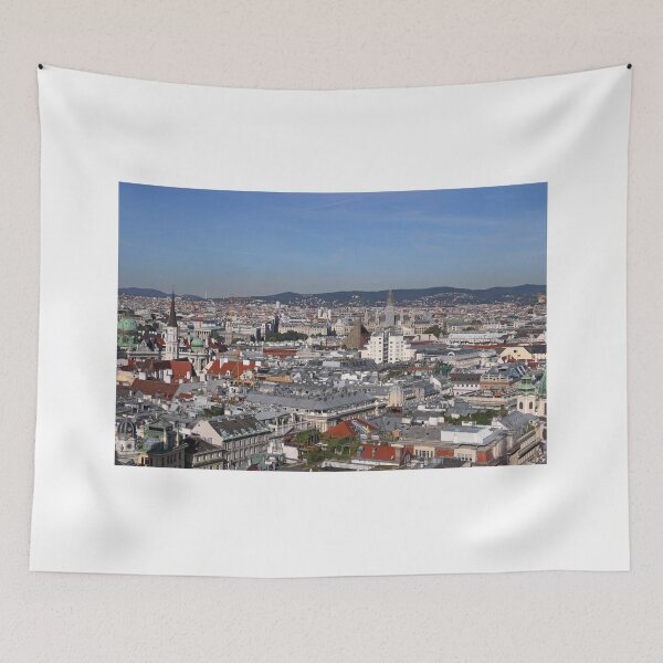 Item preview, Vienna cityscape old and modern buildings and churches towers Austria designed and sold by goceris.