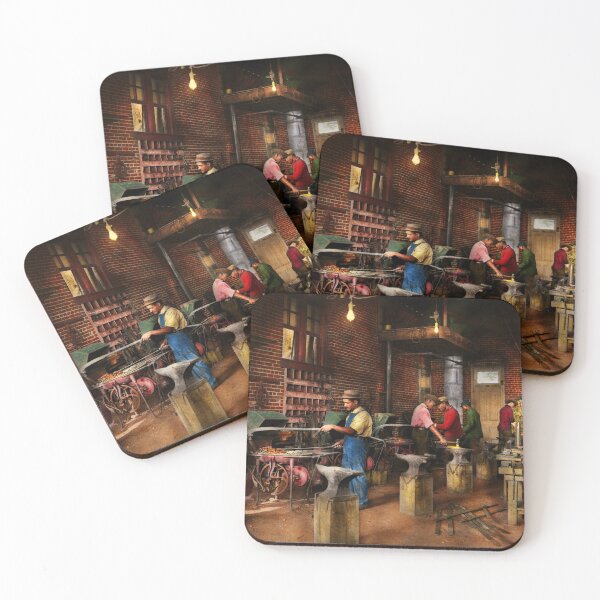 Item preview, Blacksmith - Blacksmithing school 1899 designed and sold by Mike Savad Photography.