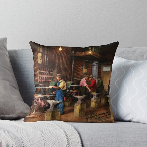 Item preview, Blacksmith - Blacksmithing school 1899 designed and sold by Mike Savad Photography.