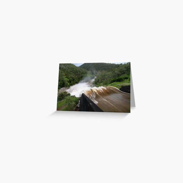 Power and Fury Greeting Card