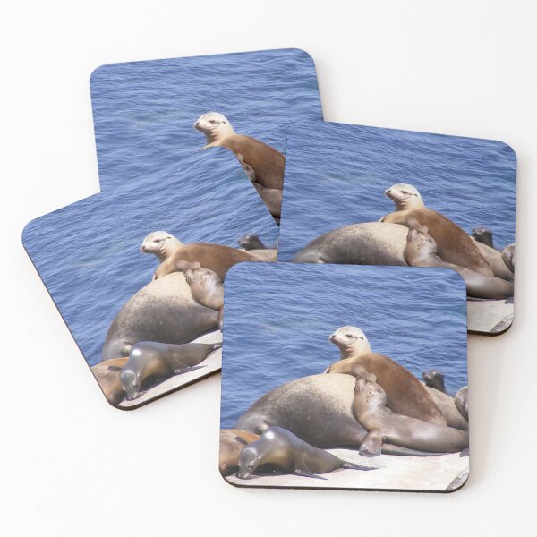 Item preview,  Togetherness ~ Sea Lions ~ La Jolla, California designed and sold by Lynn  Marie Sharp.