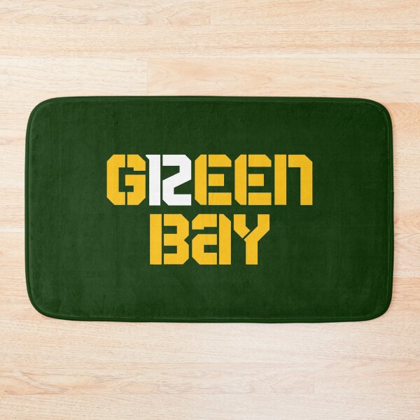 Item preview, G12een Green Bay Football stacked designed and sold by gstrehlow2011.