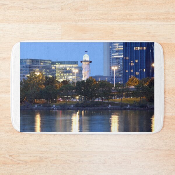Item preview, Lighthouse at the Danube Island in Vienna Austria designed and sold by goceris.