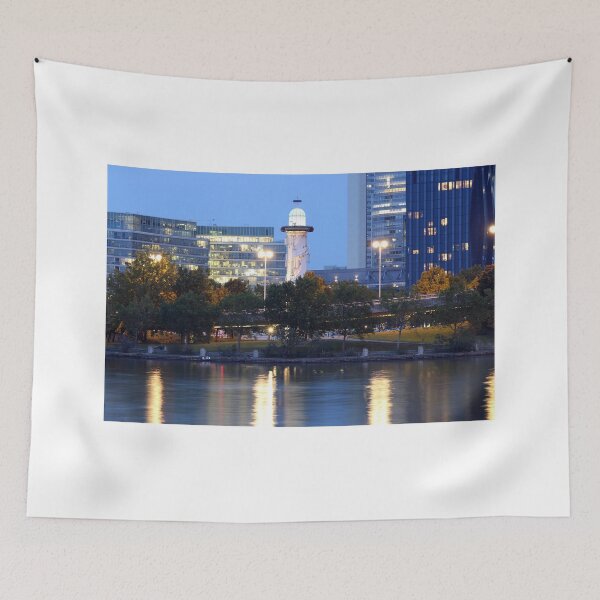 Item preview, Lighthouse at the Danube Island in Vienna Austria designed and sold by goceris.
