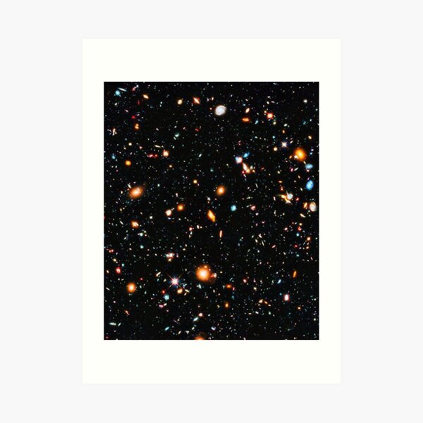 Hubble Extreme Deep Field - Art Print