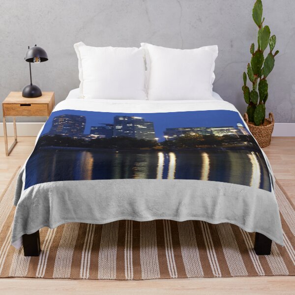 Item preview, Vienna skyline on the Danube river at night designed and sold by goceris.