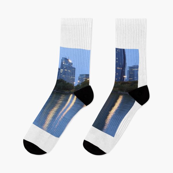 Item preview, Vienna skyline on the Danube river at night Austria designed and sold by goceris.