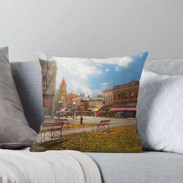 Item preview, City - Marengo IA - The final leaves of Autumn 1939 designed and sold by Mike Savad Photography.