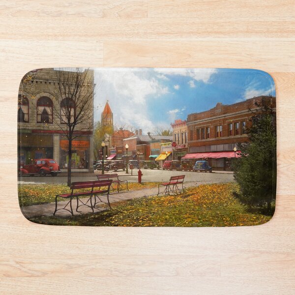 Item preview, City - Marengo IA - The final leaves of Autumn 1939 designed and sold by Mike Savad Photography.