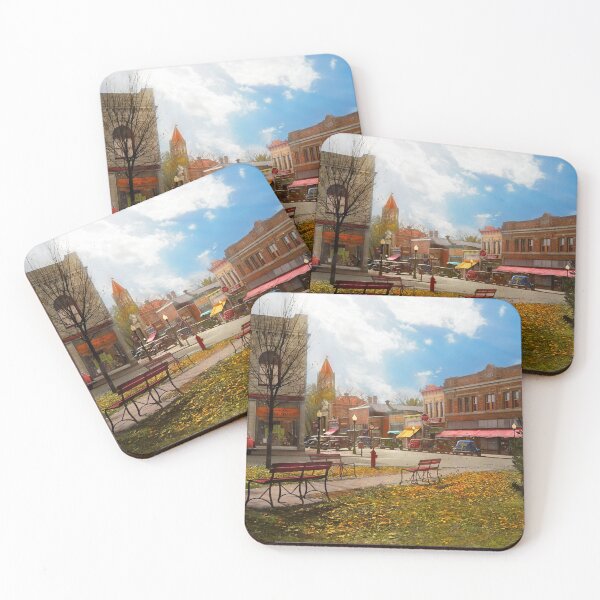 Item preview, City - Marengo IA - The final leaves of Autumn 1939 designed and sold by Mike Savad Photography.