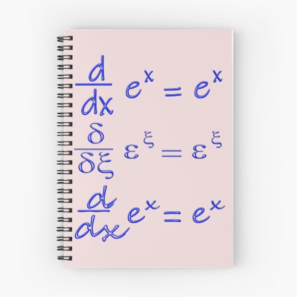 Item preview, Derivation of the e-function Var 1 designed and sold by GePadeSign.