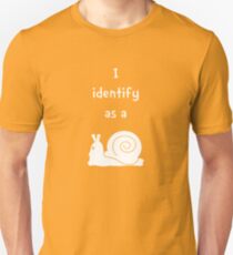 I Identify as a Snail Unisex T-Shirt