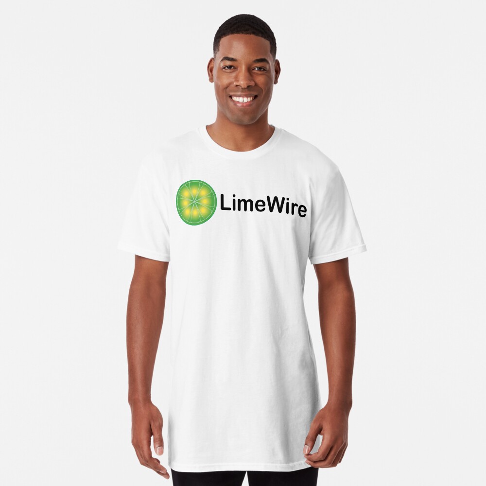 Venlighed vrede bænk "Limewire t-shirt - retro, Kazaa, Napster, startups, '90s" Sticker for Sale  by fandemonium | Redbubble