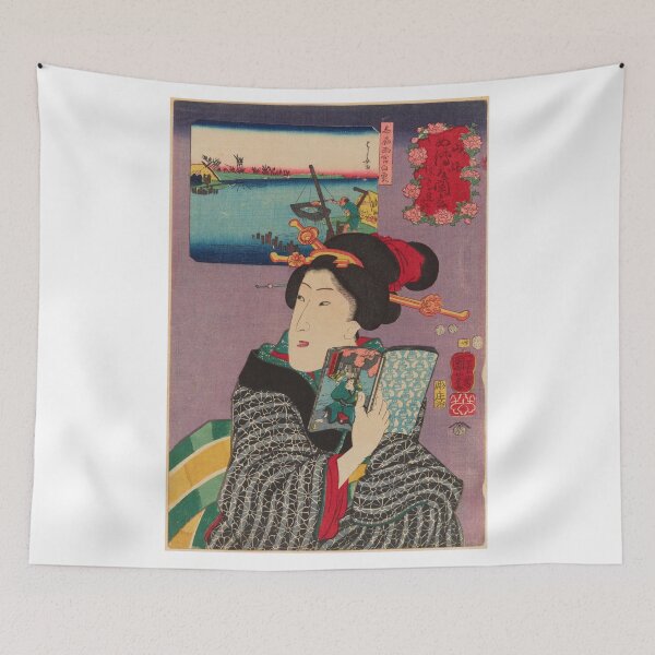 Item preview, Utagawa Kunisada - Landscapes And Beauties  designed and sold by vakashop.