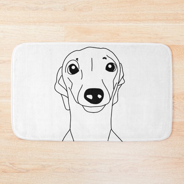 Item preview, Italian Greyhound head designed and sold by martinazian.