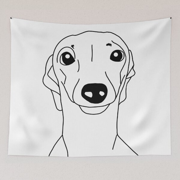 Item preview, Italian Greyhound head designed and sold by martinazian.