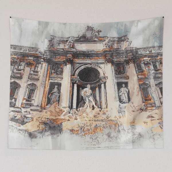 Item preview, Trevi Fountain designed and sold by AM FineArtPrints.
