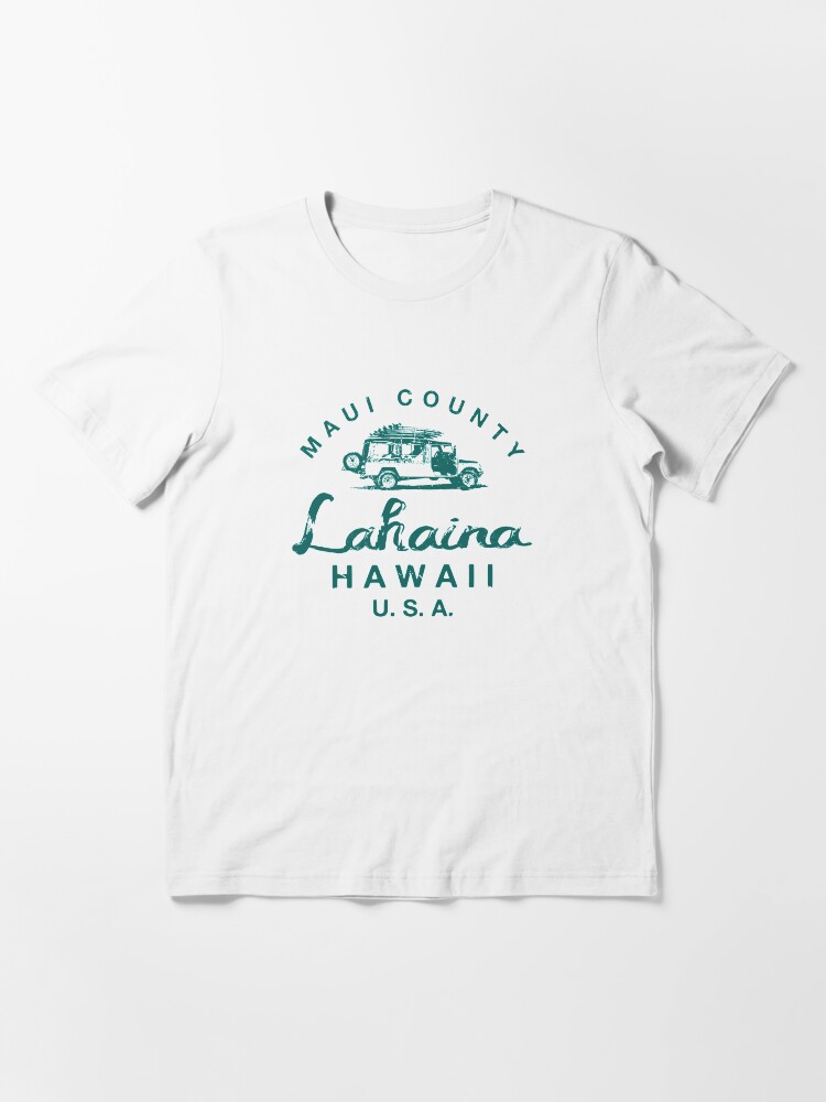 "MAUI Hawaii Lahaina Hawaiian Vintage" Tshirt for Sale by IronEcho
