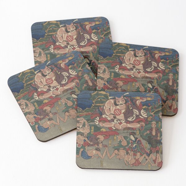 Item preview, Utagawa Kunisada - The Actor Asahina Traveling Through Strange Countries designed and sold by vakashop.