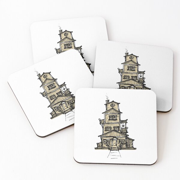 Item preview, Ramshackle beach house designed and sold by PaperbackDesign.