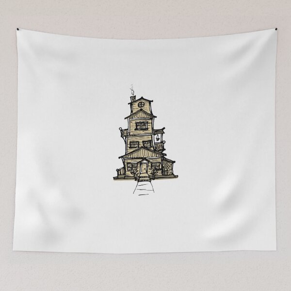 Item preview, Ramshackle beach house designed and sold by PaperbackDesign.