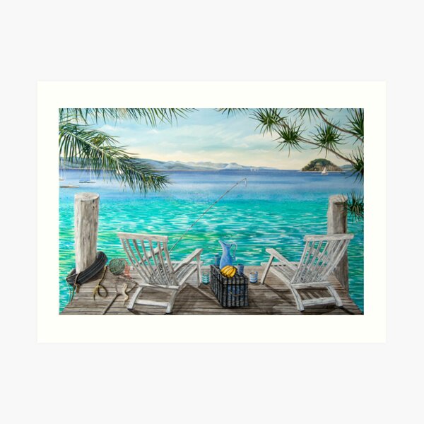 The Jetty Art Print