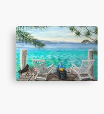 The Jetty Metal Print
