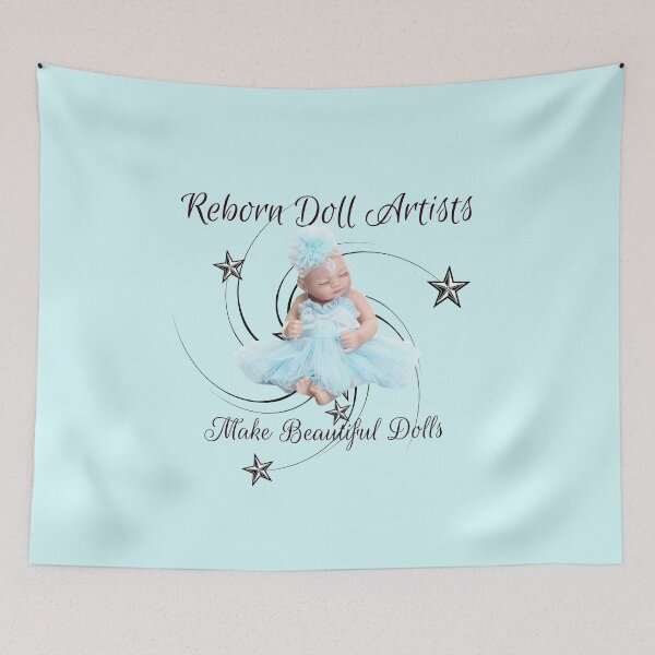 Item preview, Reborn Doll Artists Make Beautiful Dolls Delicate Print designed and sold by uniqueteeshirts.