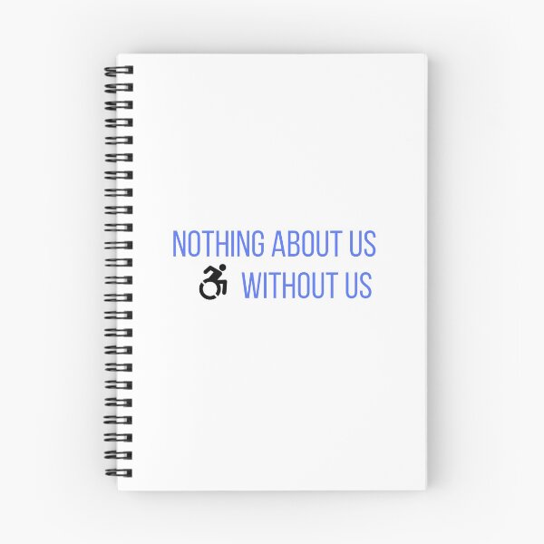 Item preview, nothing about us without us w/ wheelchair designed and sold by addtotaste.