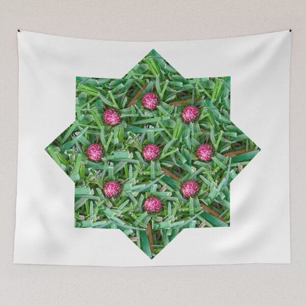 Item preview, Red and White Oak Gall Mandala designed and sold by Warren Paul Harris.