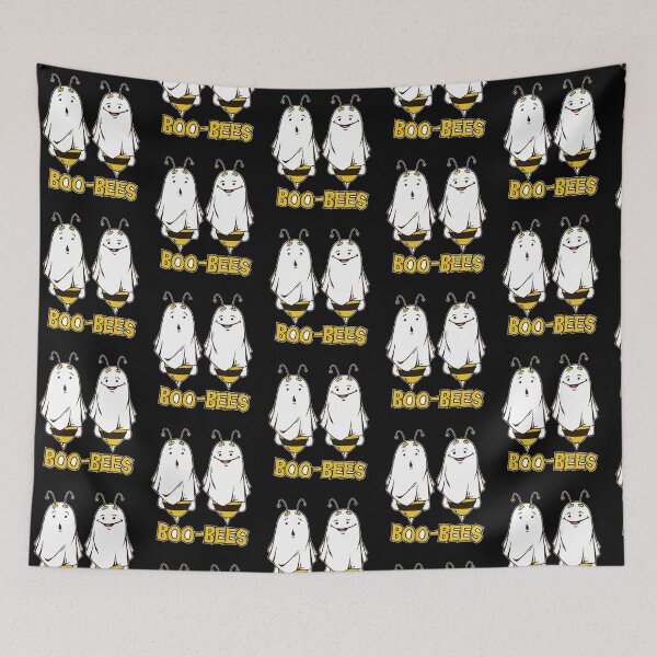 Item preview, Boo Bees Halloween Bees ghosts design designed and sold by KleinJenny.