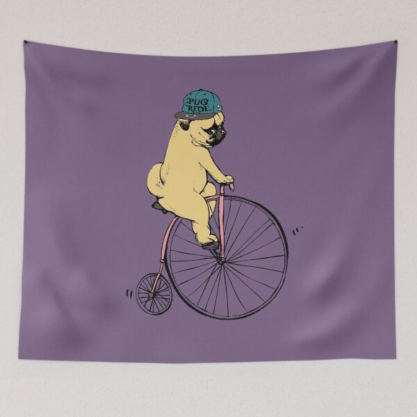 Item preview, Pug Ride designed and sold by Huebucket.