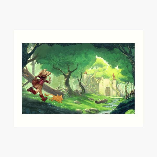 Adventure - Pepper&Carrot official Art Print