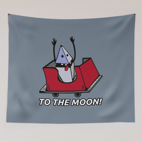 Item preview, Ethereum Roller Coaster Guy to the Moon! designed and sold by TheLastStand.