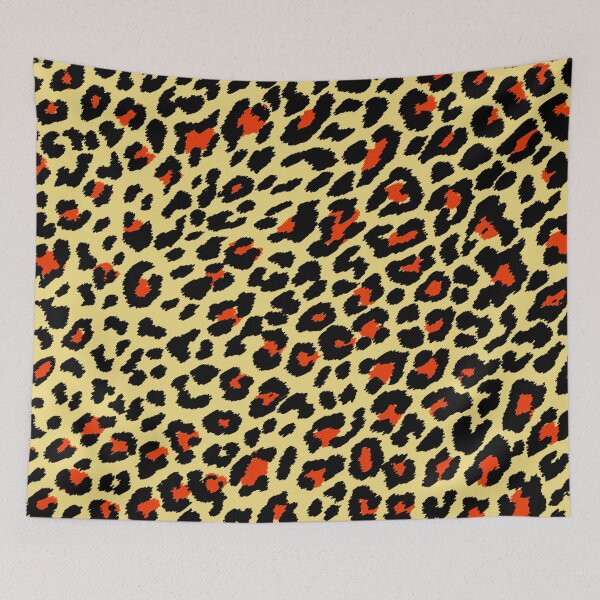 Item preview, Flax Cheetah Print designed and sold by HomeLivingCo.