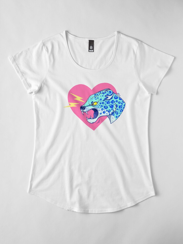 T-shirt premium échancré ''Pantheart' : autre vue