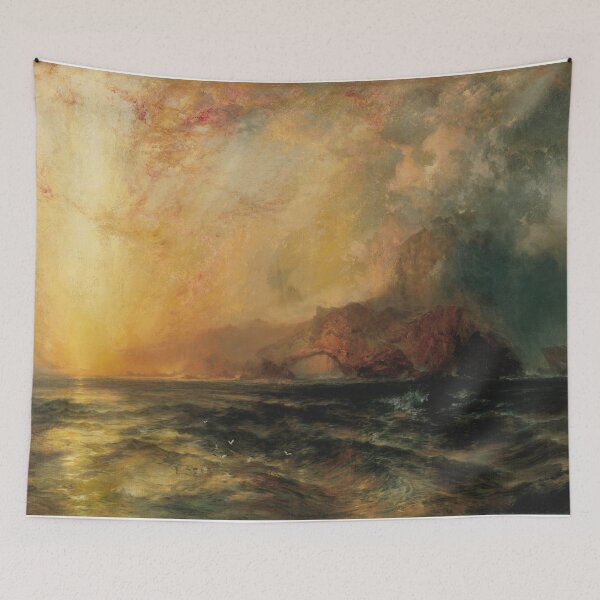 Item preview, Thomas Moran - Fiercely The Red Sun  designed and sold by vakashop.