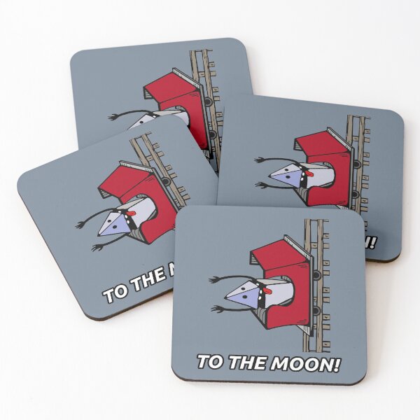 Item preview, Ethereum Roller Coaster Guy with Tracks to the Moon! (Vertical) designed and sold by TheLastStand.