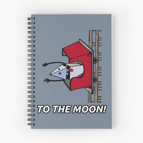 Item preview, Ethereum Roller Coaster Guy with Tracks to the Moon! (Vertical) designed and sold by TheLastStand.