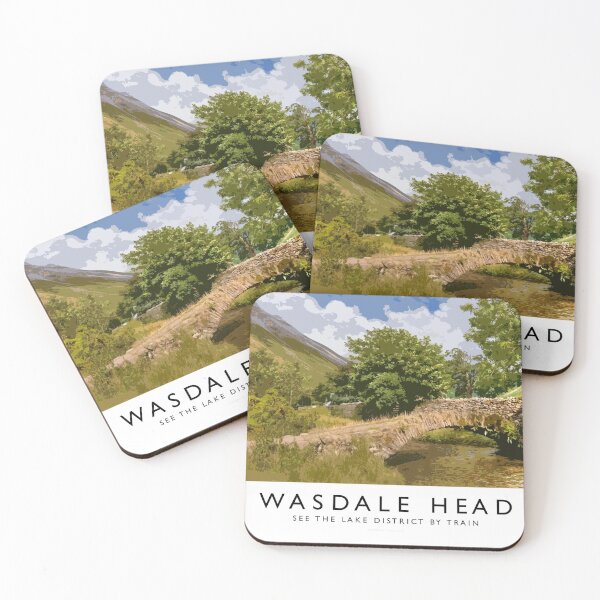 Item preview, Wasdale Head (Railway Poster) designed and sold by andrewroland.