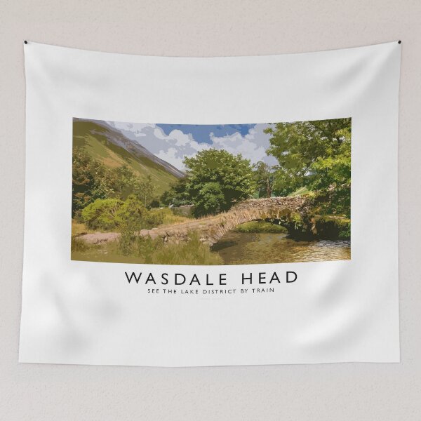 Item preview, Wasdale Head (Railway Poster) designed and sold by andrewroland.