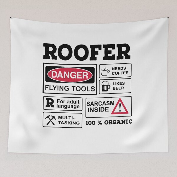 Item preview, roofer designed and sold by Vectorqueen.