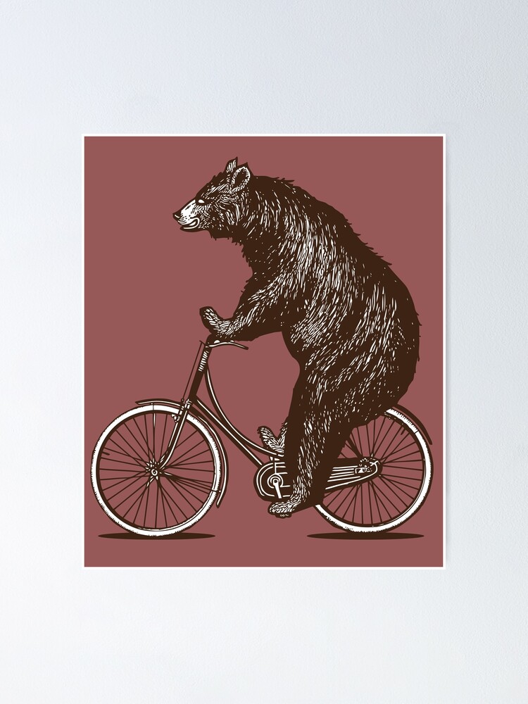 Pegatina for Sale con la obra «Bicicleta de montaña retro» de  TigerTomDesign