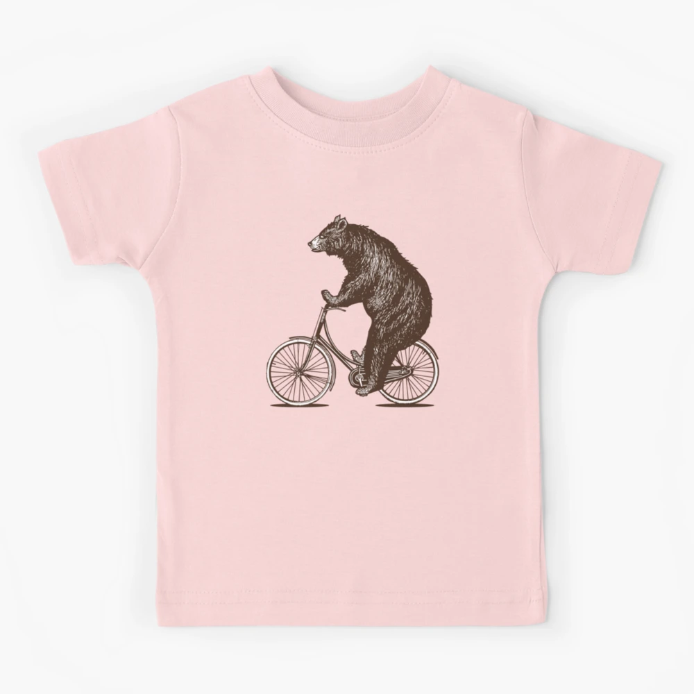 Berenstain Bears Cubs Bike Ride Youth Short Sleeve Tee