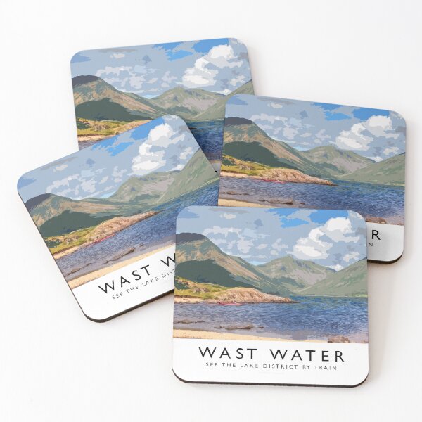 Item preview, Wast Water (Railway Poster) designed and sold by andrewroland.