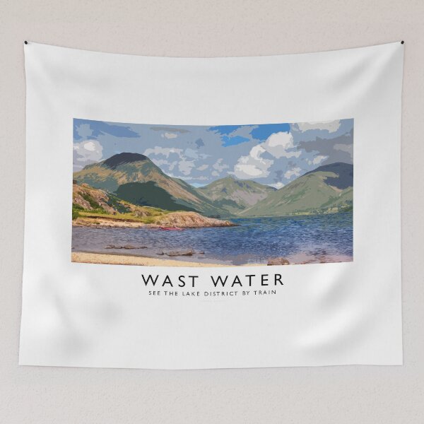 Item preview, Wast Water (Railway Poster) designed and sold by andrewroland.