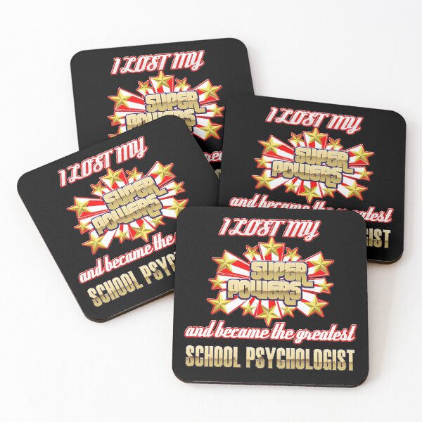 Item preview, I lost my super powers and became the greatest school psychologist designed and sold by Kam-designs.